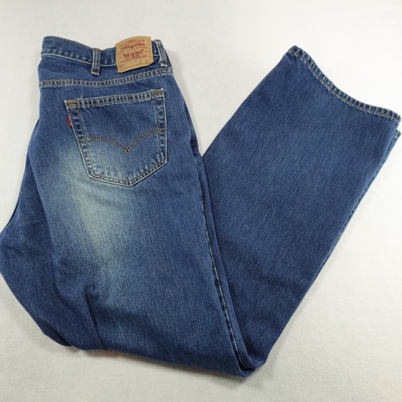 Levi's Other - Vintage Y2K Levi's 527 42x32 Act 40x32 Jeans Baggy Wide Leg Skater Grunge Denim‎